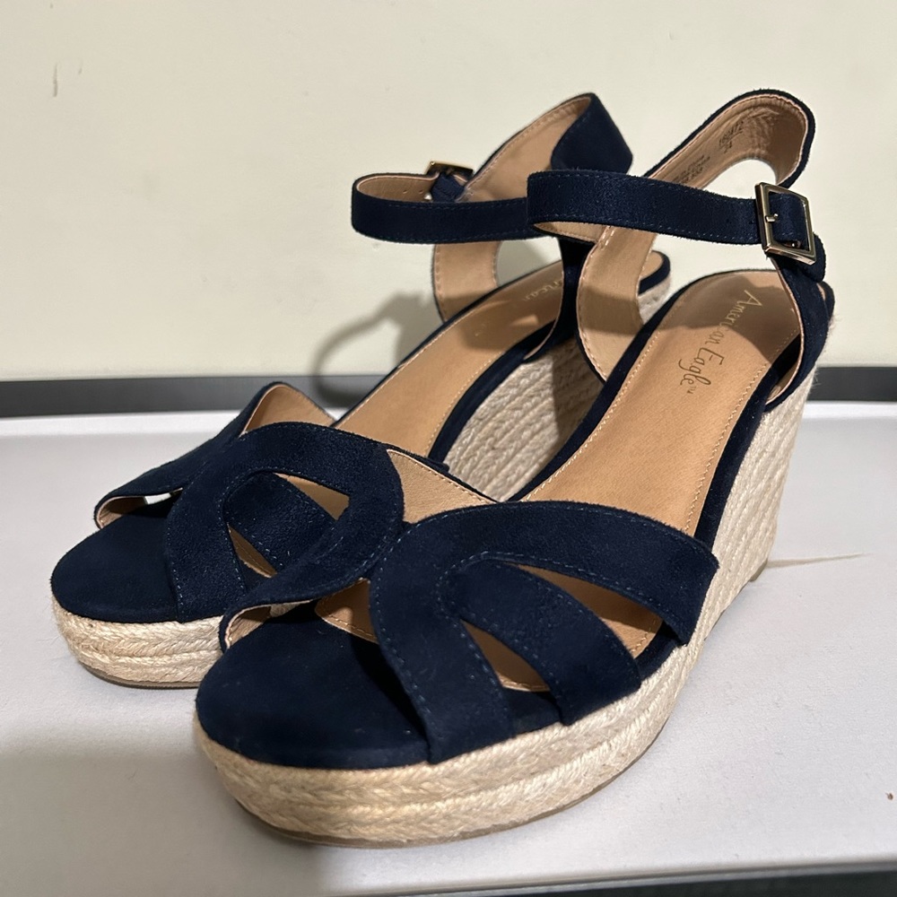 Navy Wedges
